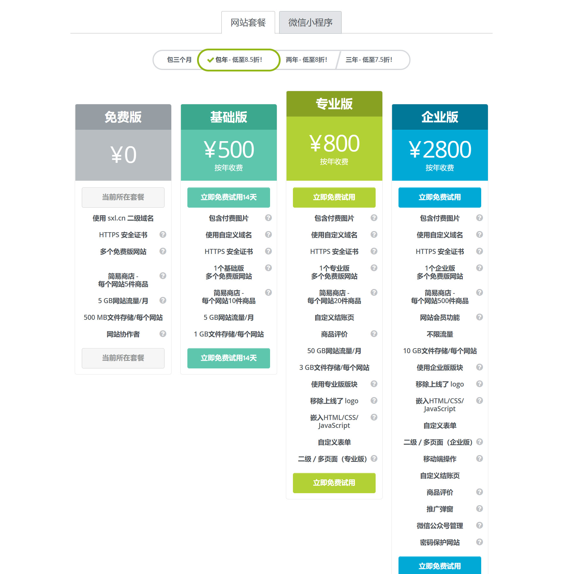 上线了建站价格 上线了建站价格